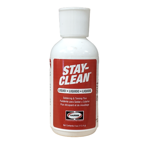 STAY CLEAN LIQUID FLUX 4 OZ.